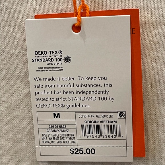 Knox Rose Cream Long Sleeve Top - Picture 5 of 5